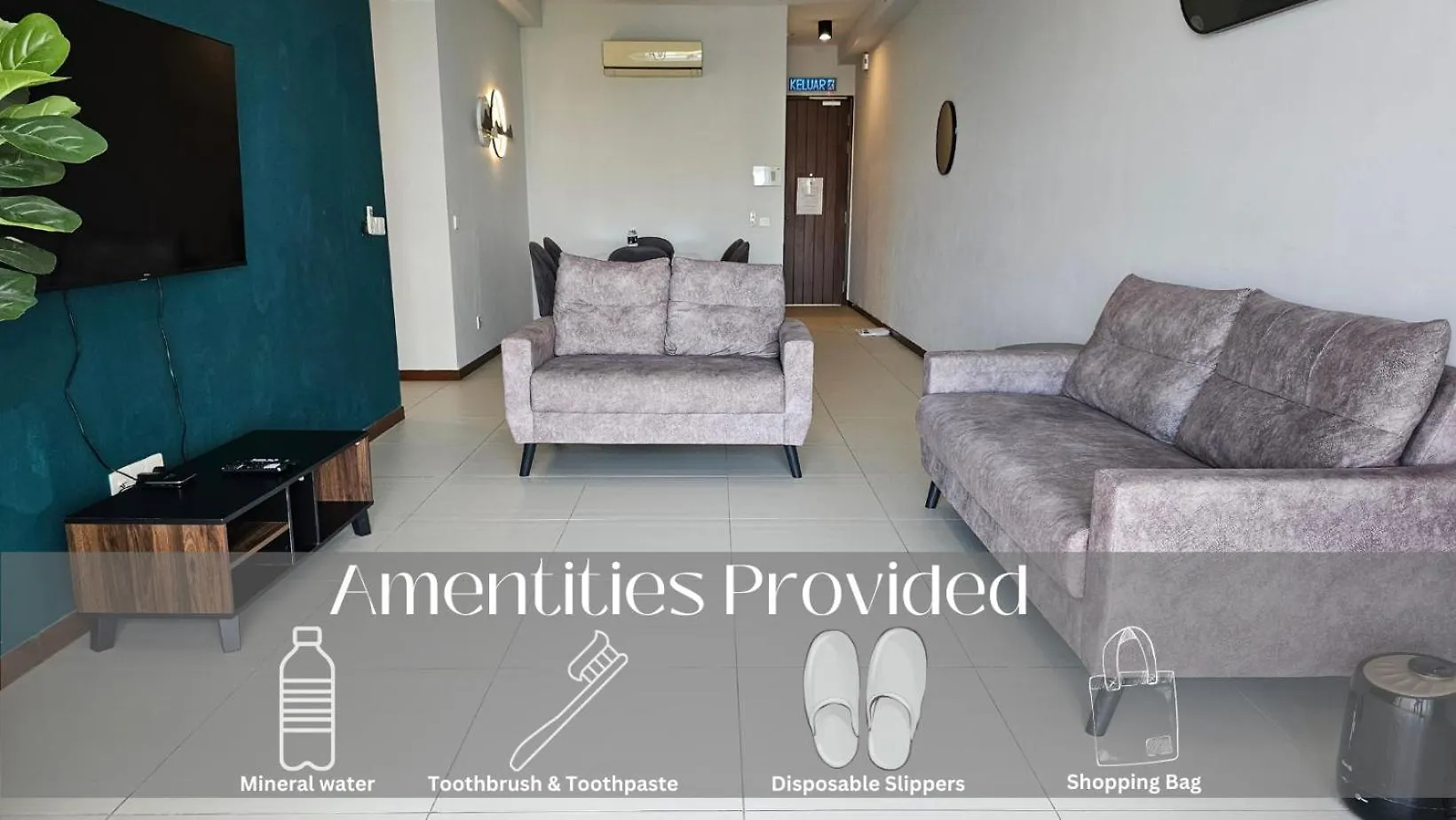 Family Seaview Suite With 3 Rooms By The Only Bnb Tanjung Tokong